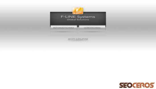 f-line.hu desktop náhľad obrázku