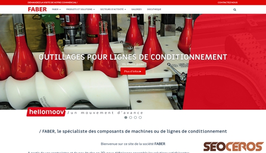 faber.fr desktop náhľad obrázku