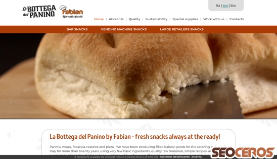 fabiansnack.com desktop náhled obrázku