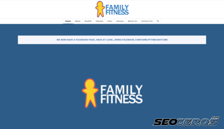 family-fitness.co.uk desktop náhled obrázku