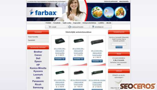 farbax.hu desktop preview