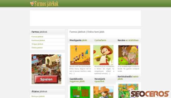 farmos-jatekok.hu desktop náhľad obrázku