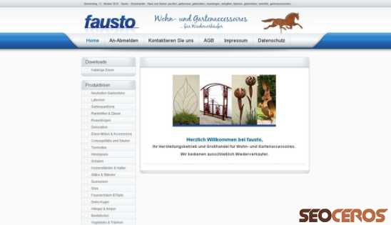 fausto-hausundgarten.de desktop előnézeti kép
