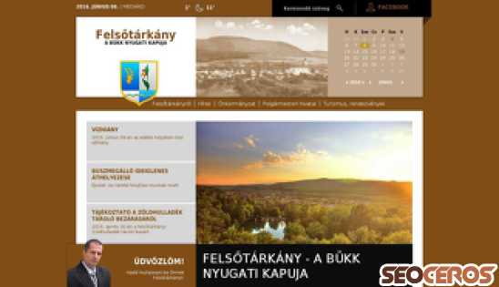 felsotarkany.hu desktop előnézeti kép
