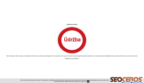 ferovka.sk desktop anteprima