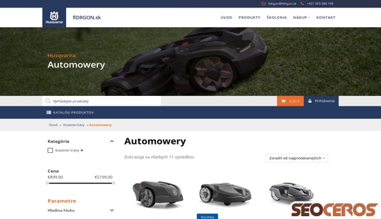 fidrgon.netblue.sk/produkty/kosenie-travy/automowery desktop náhled obrázku