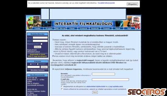filmkatalogus.hu desktop náhľad obrázku