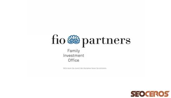 fio-partners.ch desktop náhľad obrázku