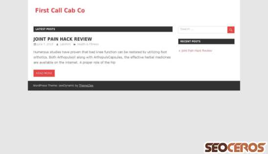 firstcallcabco.com desktop preview