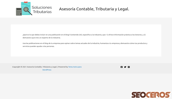 fiscalizaciontributaria.com desktop förhandsvisning