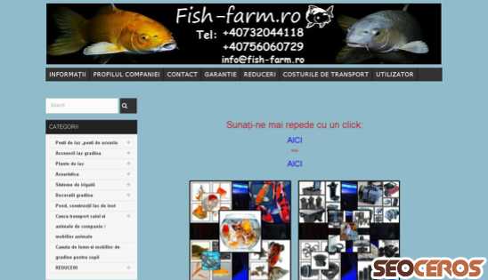 fish-farm.ro desktop previzualizare
