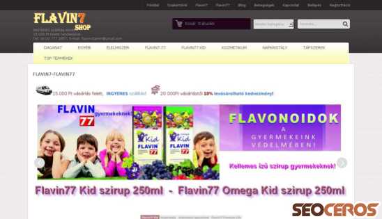 flavin7-vitamin.hu desktop náhled obrázku