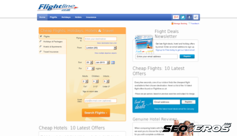 air-flights.co.uk desktop náhľad obrázku