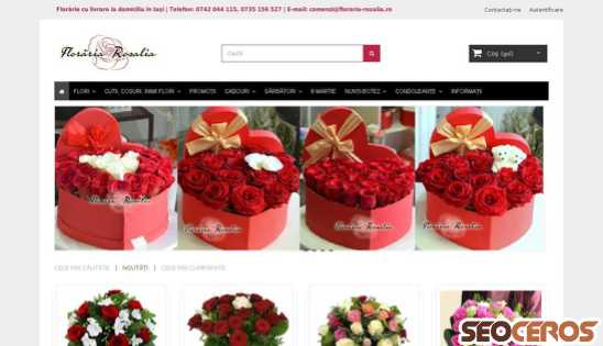 floraria-rosalia.ro desktop előnézeti kép