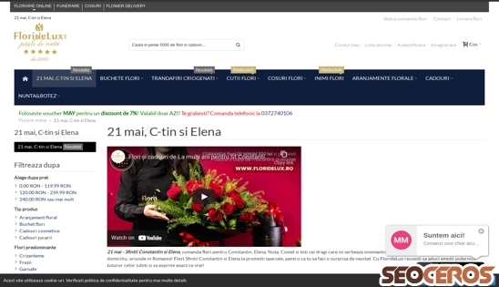 floridelux.ro/21-mai desktop obraz podglądowy
