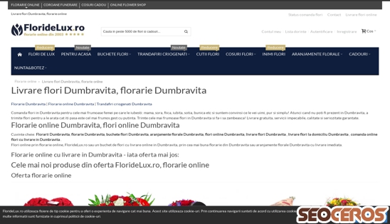 floridelux.ro/livrare-flori-dumbravita-florarie-dumbravita desktop előnézeti kép
