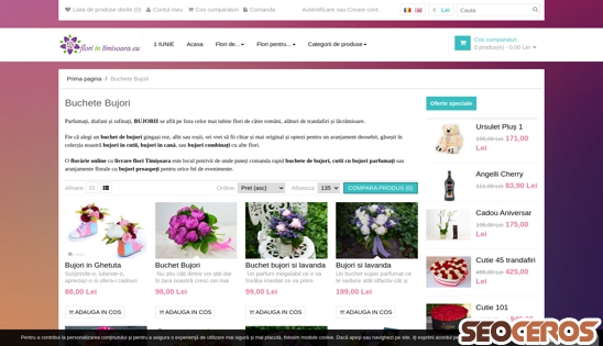 floriintimisoara.eu/bujori desktop náhľad obrázku