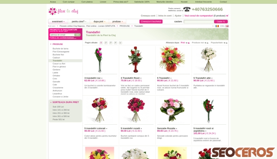 florilacluj.ro/flori-florarie-online/Trandafiri-c-285.html desktop obraz podglądowy