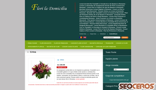 floriladomiciliu.ro/ro/crina desktop obraz podglądowy