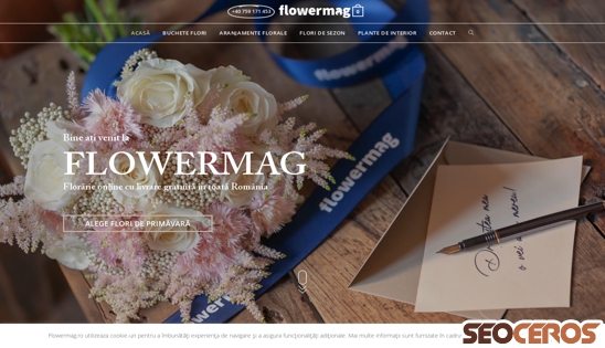 flowermag.ro desktop náhľad obrázku