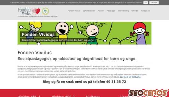 fondenvividus.dk desktop náhľad obrázku