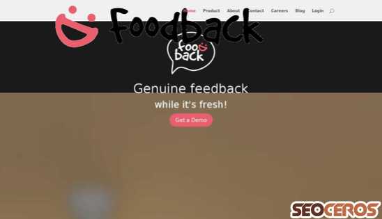 foodback.com desktop preview