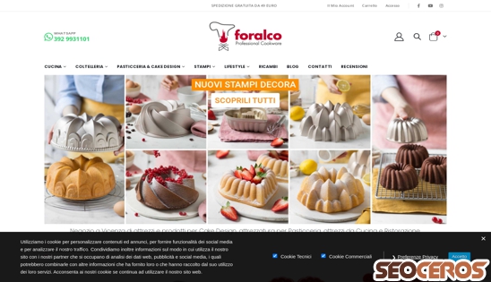 foralco.it desktop náhled obrázku