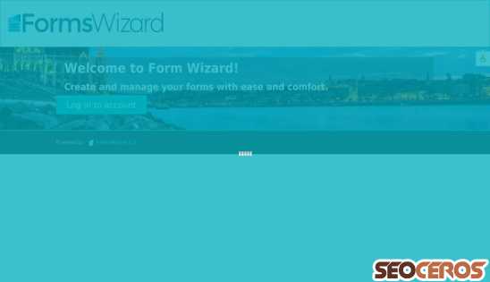forms-wizard.hu desktop förhandsvisning