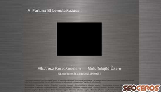 fortunabt.hu desktop előnézeti kép