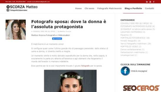 fotografovideomaker.it/fotografo-sposa-donna-protagonista desktop náhled obrázku