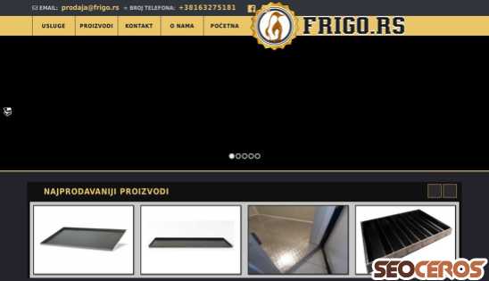 frigo.rs desktop előnézeti kép