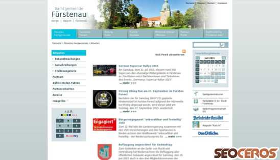fuerstenau.de desktop előnézeti kép