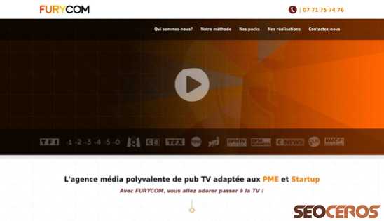 furycom.fr desktop förhandsvisning