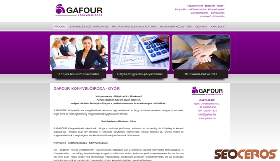 gafour.hu desktop előnézeti kép