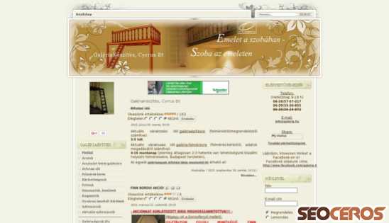 galeria.hu desktop előnézeti kép