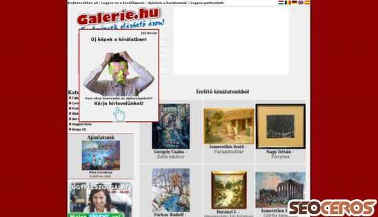 galerie.hu desktop előnézeti kép