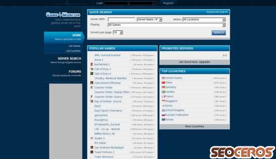 game-monitor.com desktop előnézeti kép