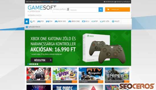 gamesoft.hu desktop náhľad obrázku