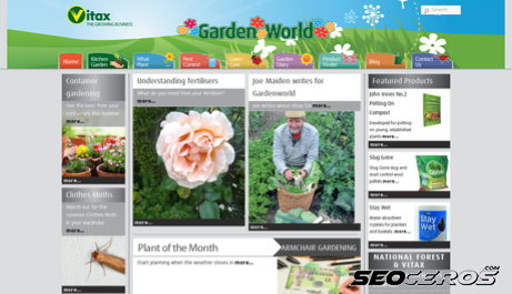 gardenworld.co.uk desktop Vorschau