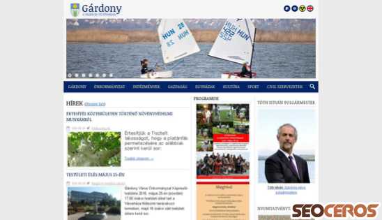 gardony.hu desktop obraz podglądowy