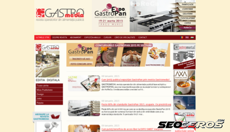gastromedia.ro desktop náhľad obrázku