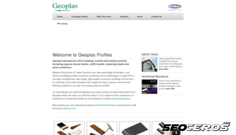 geoplas.co.uk desktop Vorschau