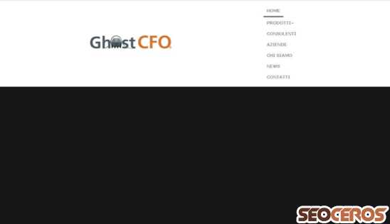 ghostcfo.it desktop náhľad obrázku