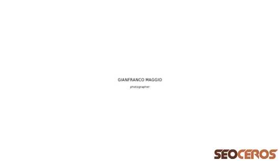 gianfrancomaggio.com desktop anteprima