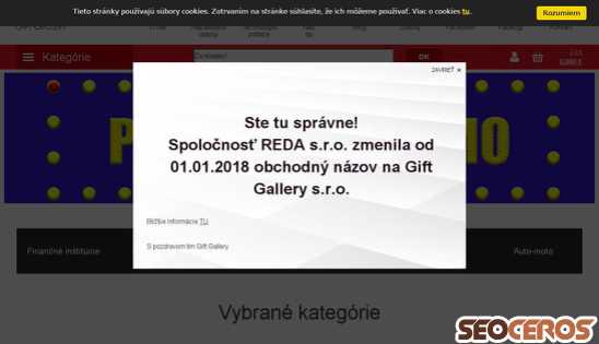 giftgallery.sk desktop Vista previa