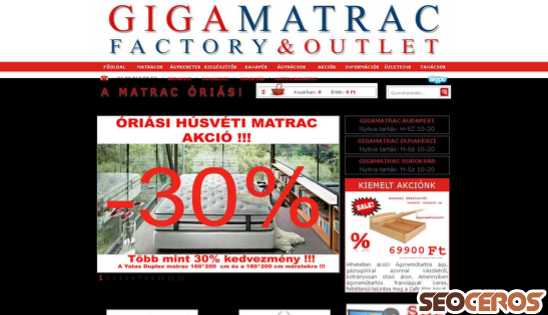gigamatrac.hu desktop náhled obrázku
