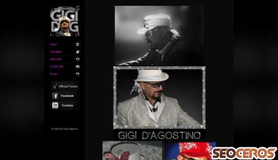 gigidagostino.com desktop preview
