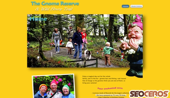 gnomereserve.co.uk desktop náhled obrázku