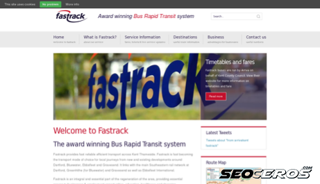 go-fastrack.co.uk desktop preview