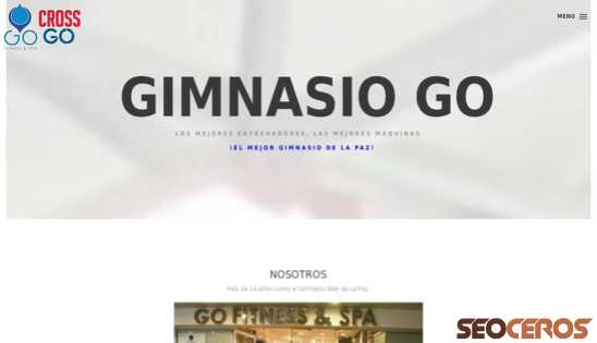 go-fitness-spa.com desktop náhled obrázku